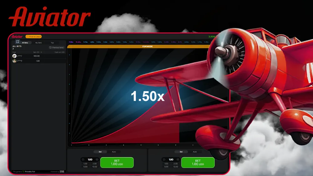 Aviator game Demo mode